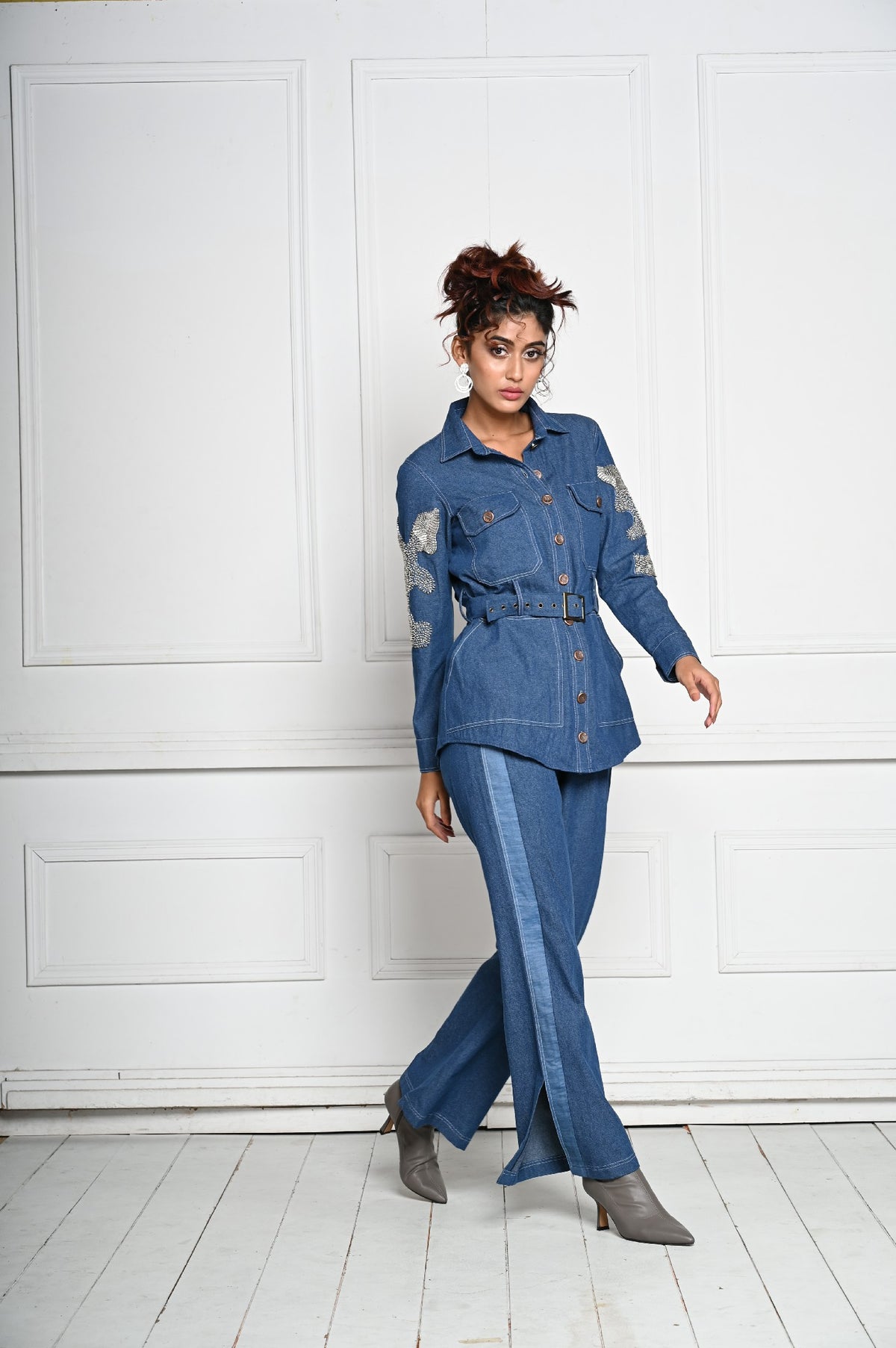 Star Lit Denim Co-ord