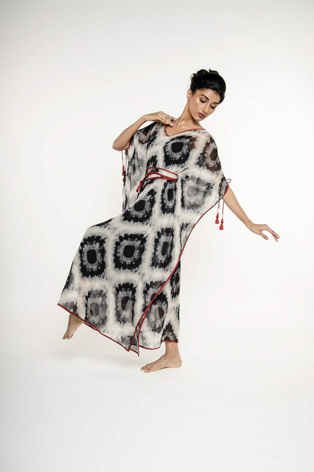 IKAT KAFTAN MAXI