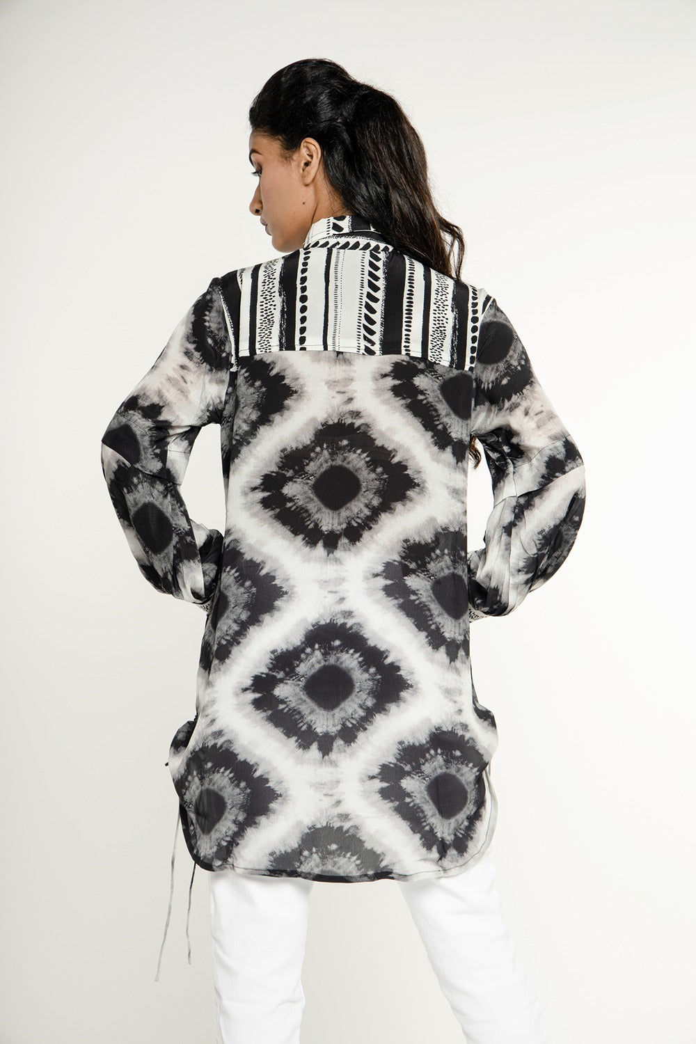 IKAT PRINT SHIRT