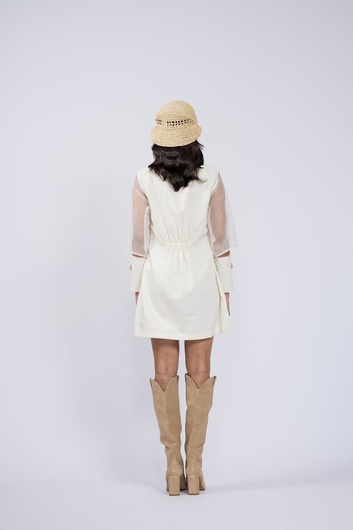 "Pearls of Darcy" Shirt Dress