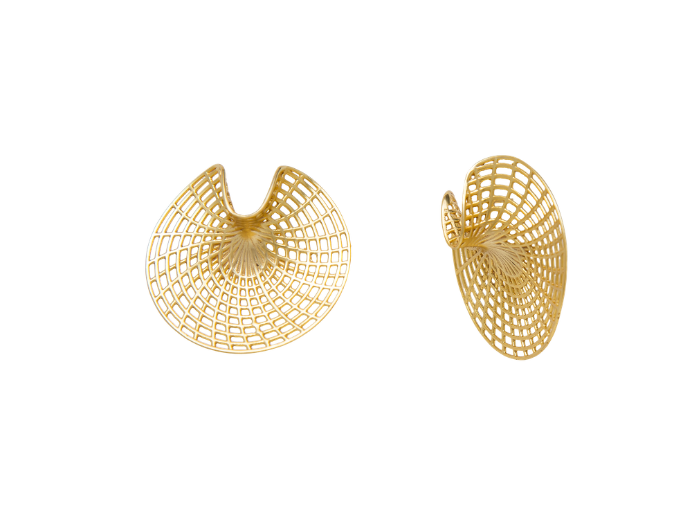 Filigree Wave Earring