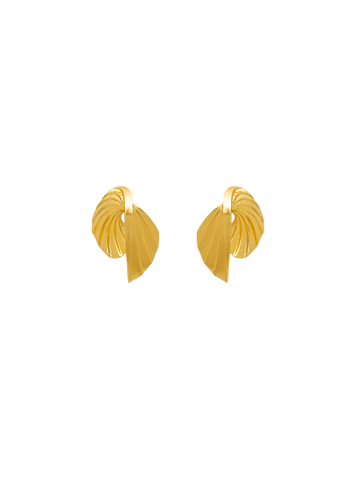 Curved Shell Earring