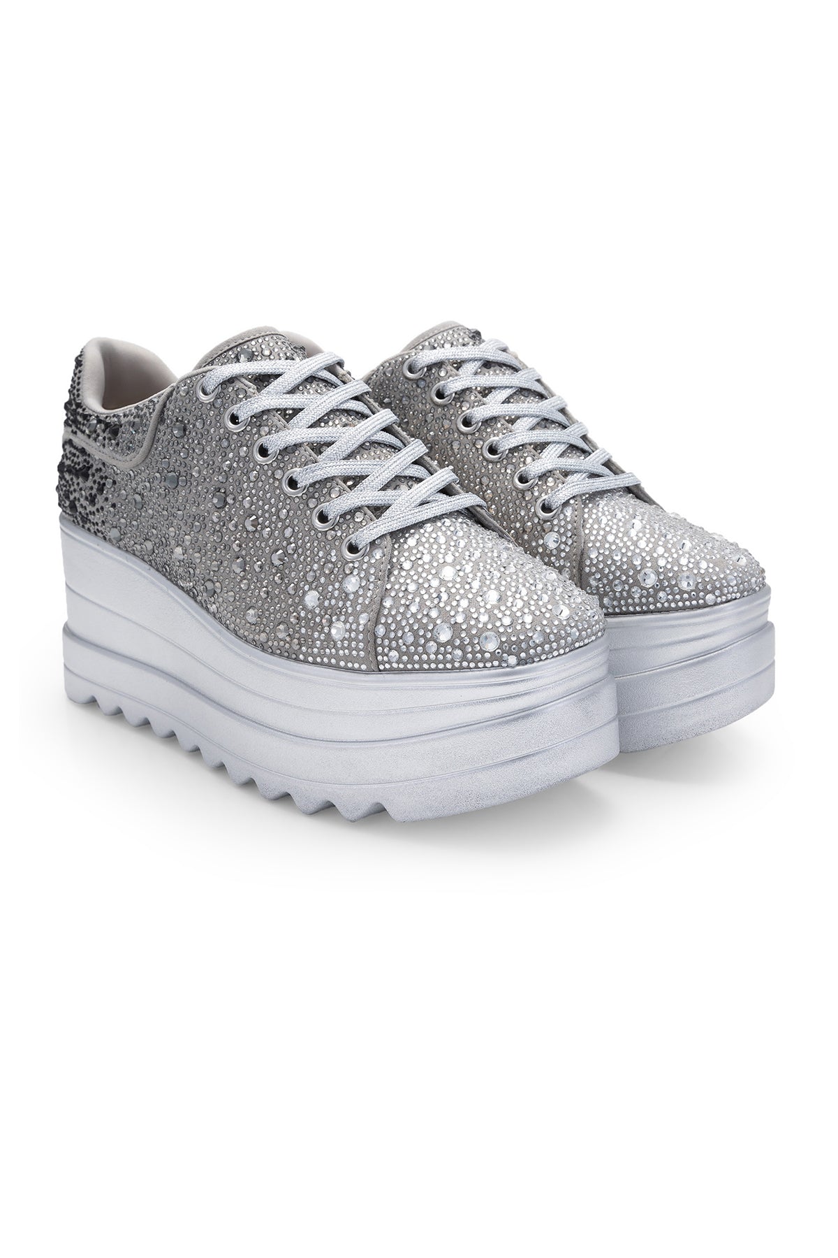 Rock ’n’ Roll  Wedding Wedge Sneakers