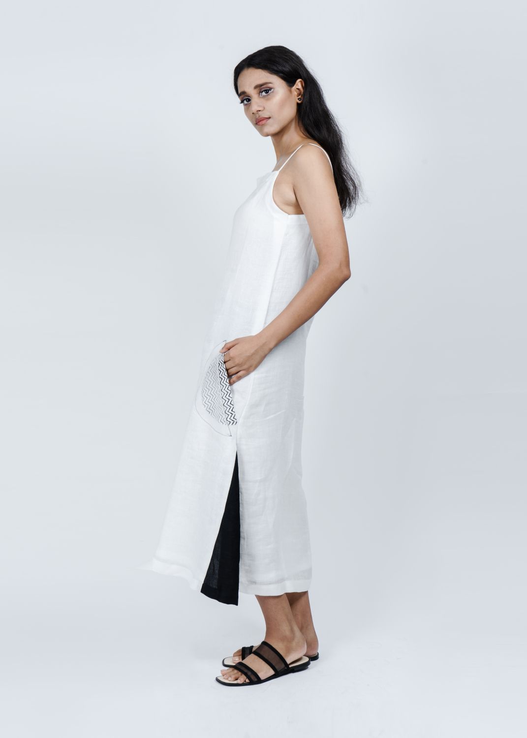 White A Line Dress