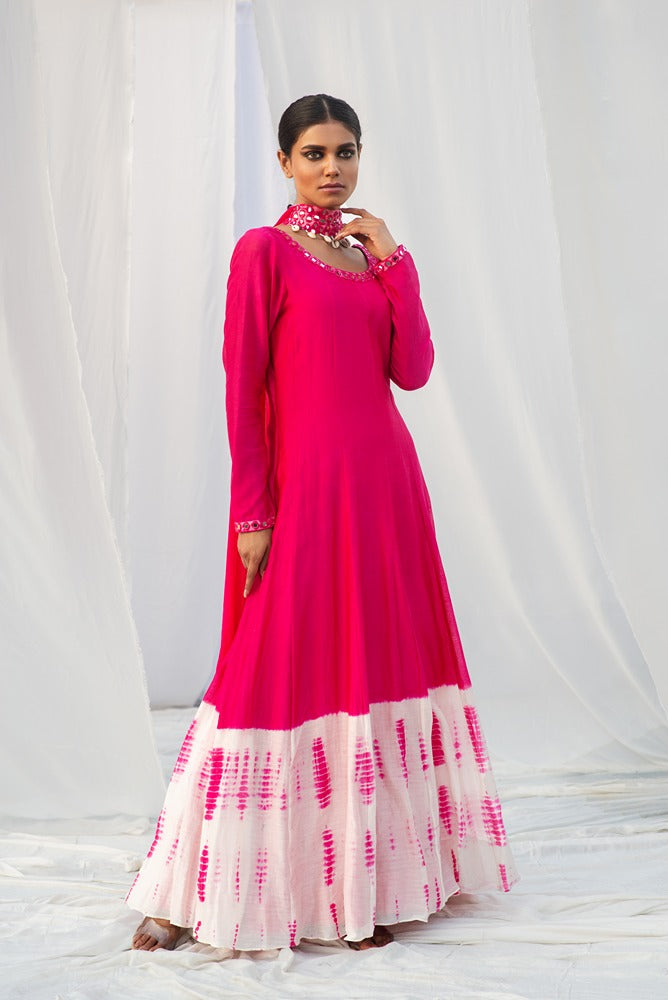 Anarkali With Dupatta