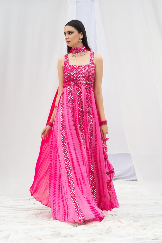 Anarkali With Dupatta