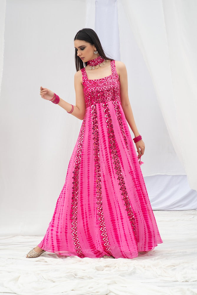 Anarkali With Dupatta