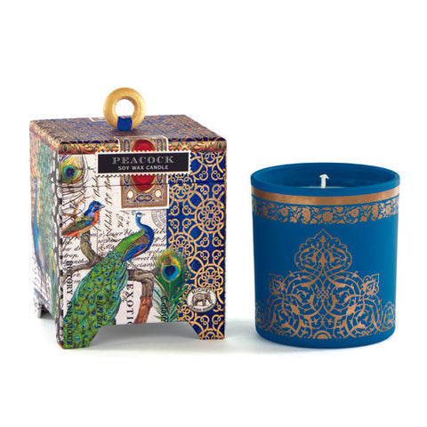 Small Peacock Candles