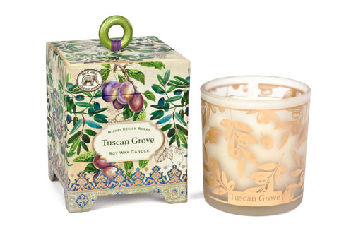 Tuscan Groove Small Candles