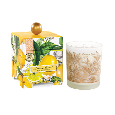 Lemon Basil Large Candle