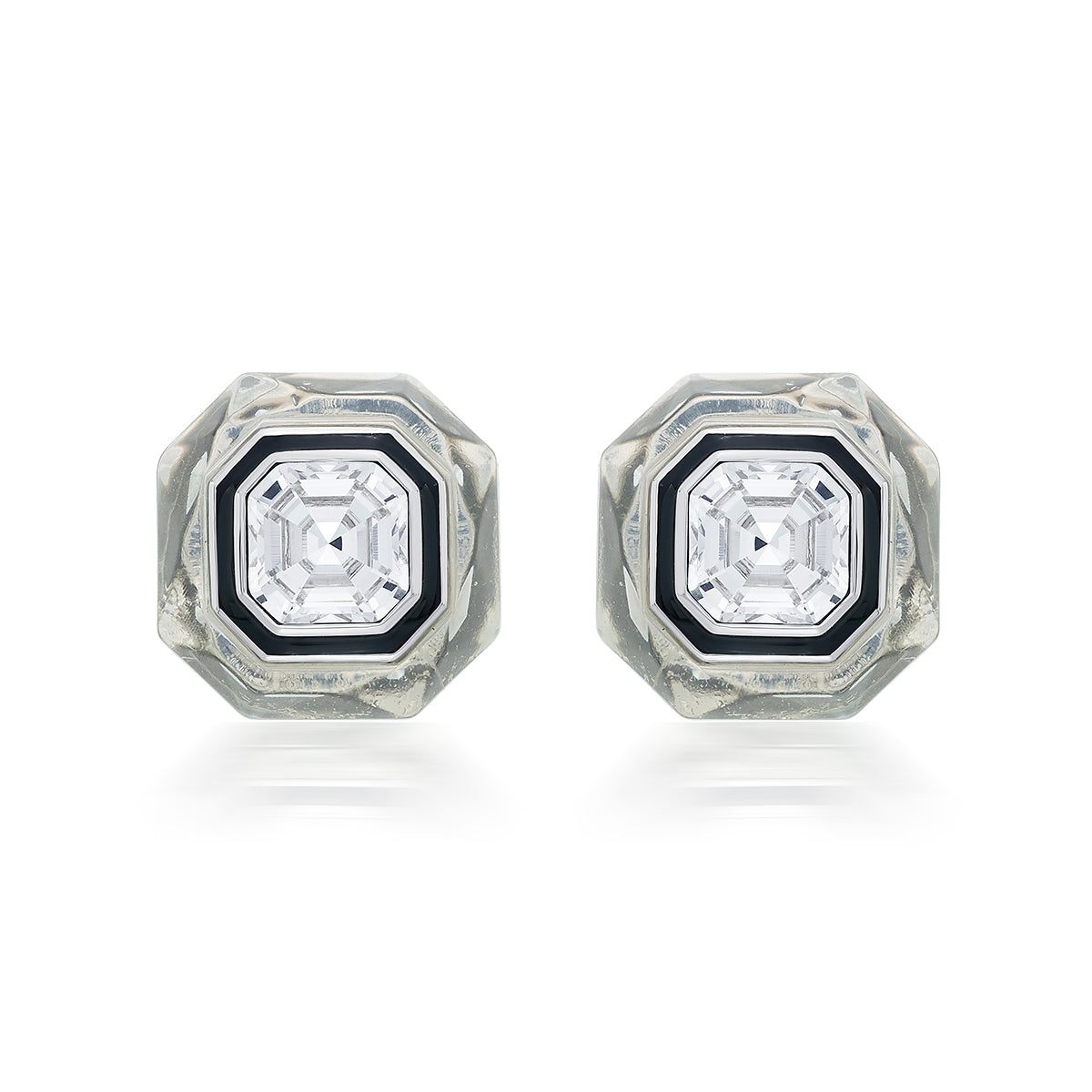 Bougie Infinity Cut Crystal Studs