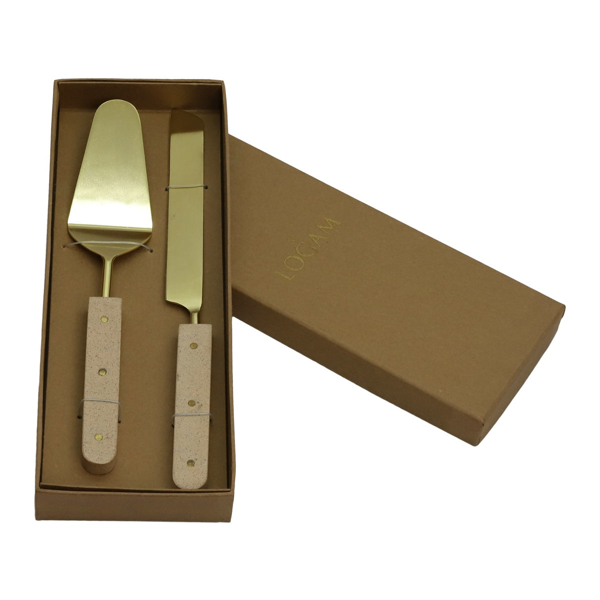 Ruth Cake Serving Set of 2