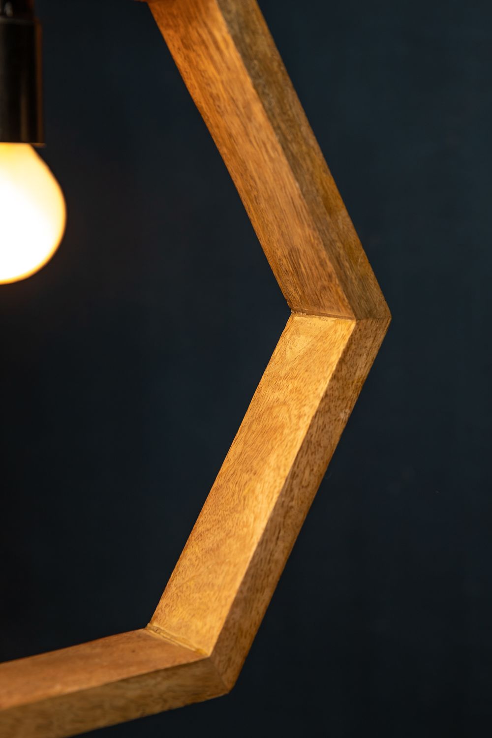 Hexagonal Pendant Light