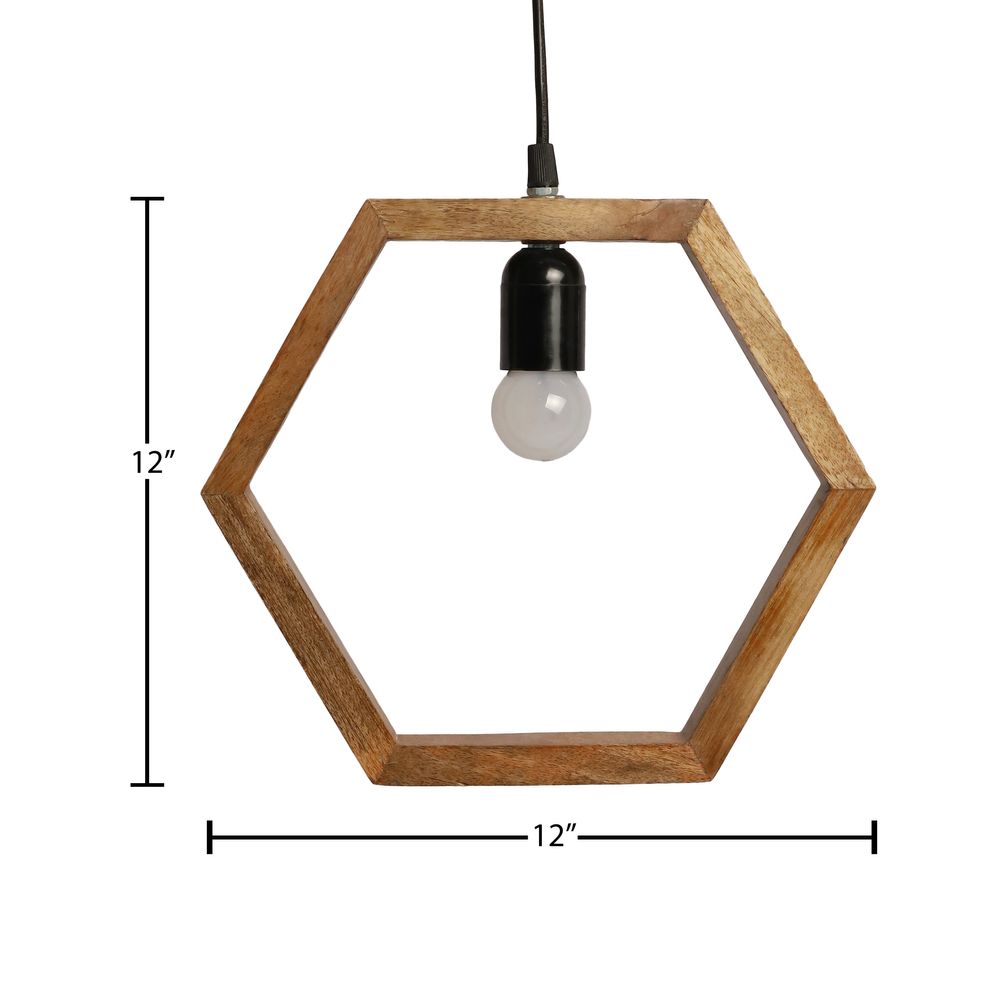 Hexagonal Pendant Light