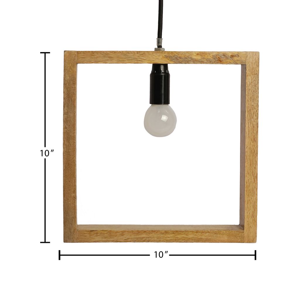 Square Pendant Light - large