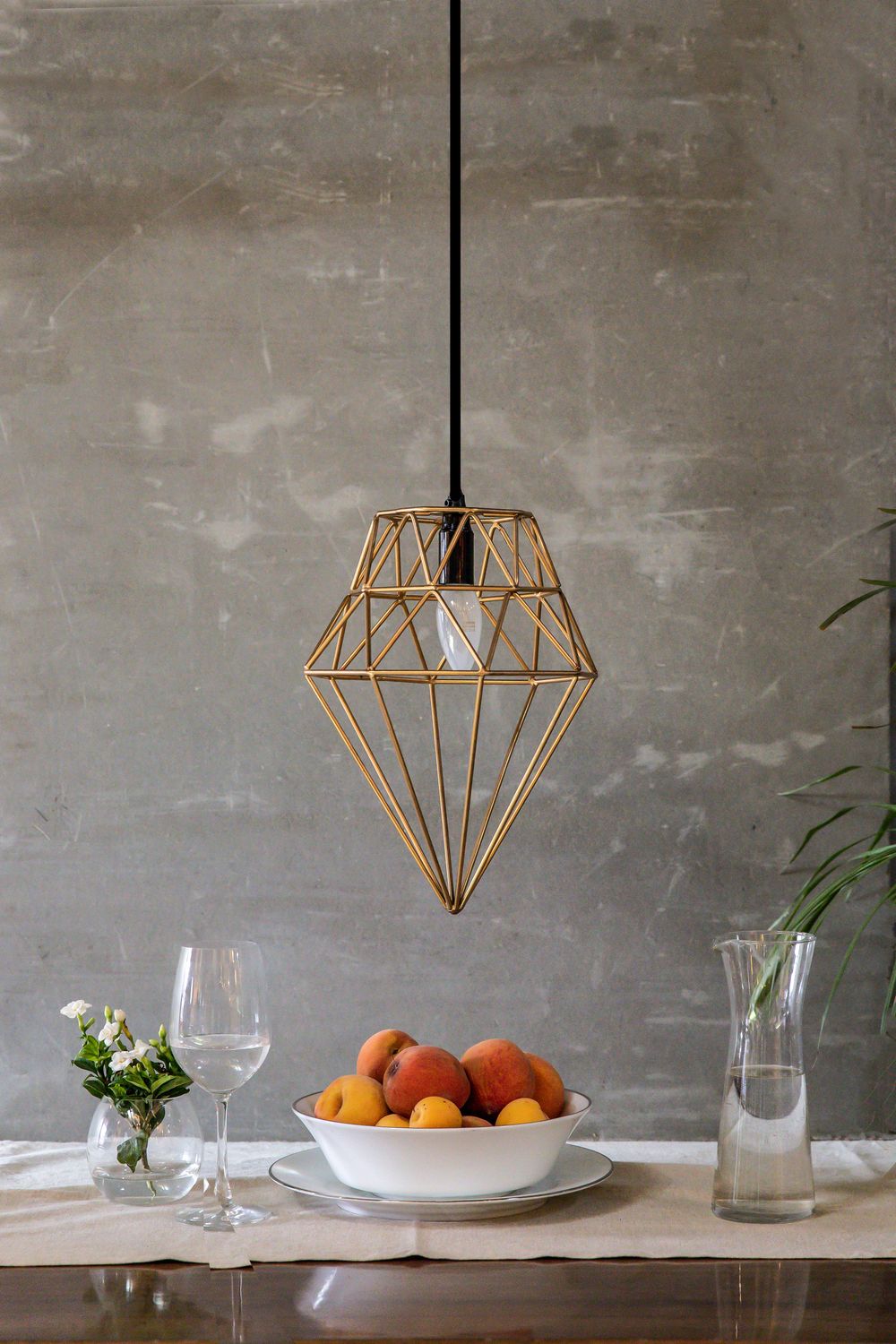 Diamond Pendant Light