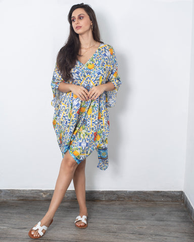 Majolica Printed Dress