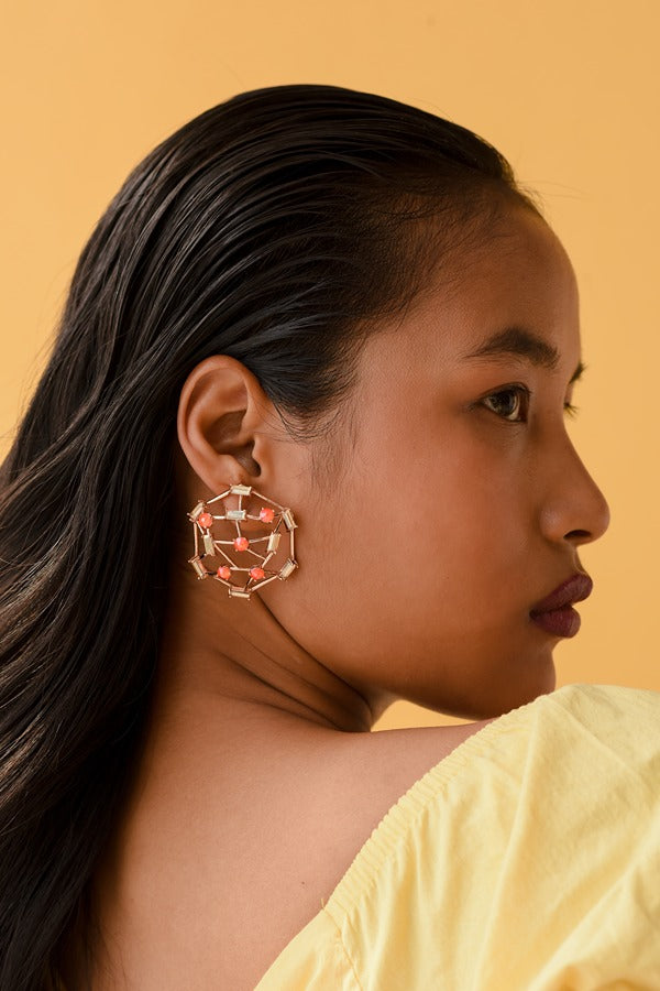 Candy Floss Bracelet Earrings