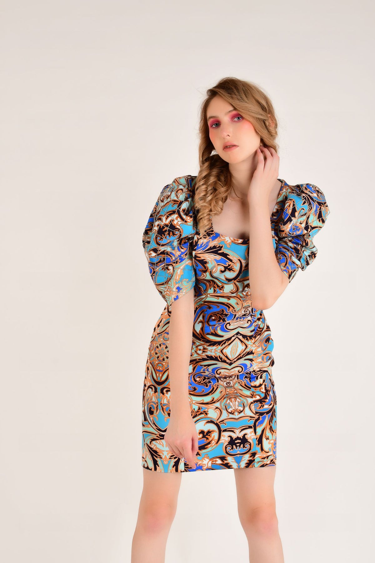 Printed Bodycon Dress